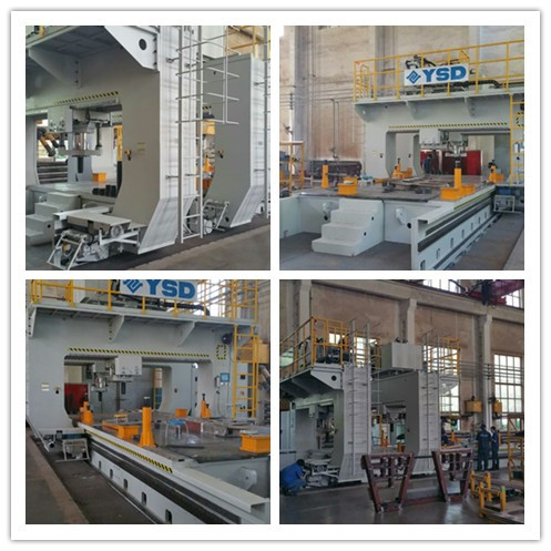 Double gantry mobile press passed acceptance